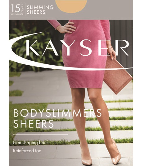 5 Pack Kayser Body Slimmers Sheer Legs Pantyhose –