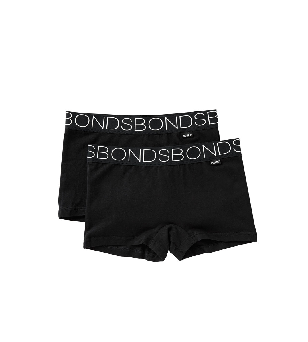 Bonds Girls Stretchies Shortie 2 Pack –