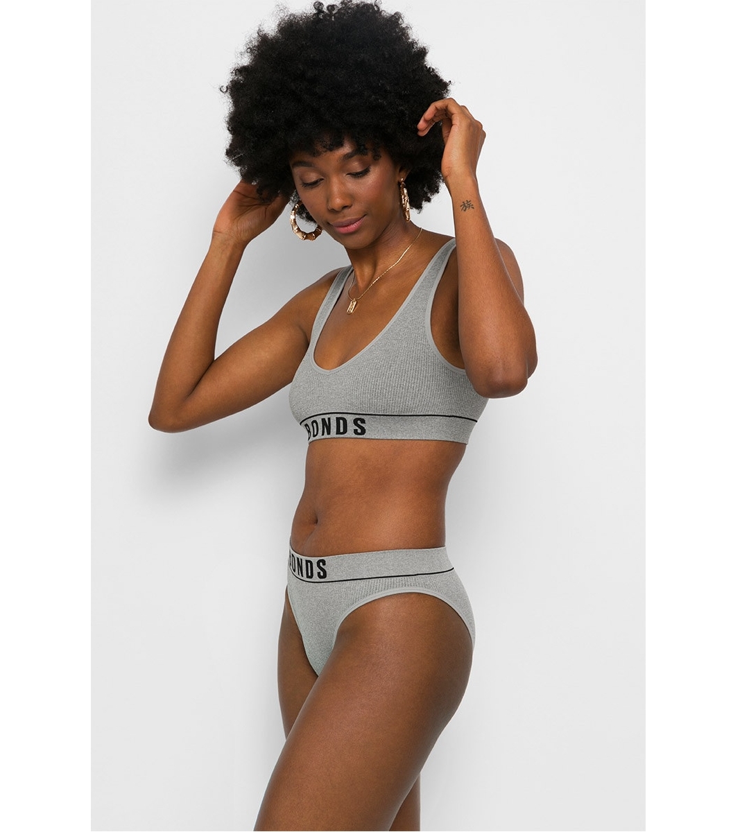Save on Bonds Women's Retro Rib Hipster Brief Bikini Style